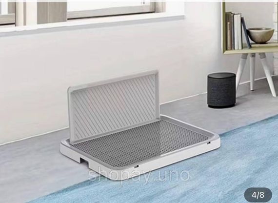 Туалет для собак із захисною стінкою 50*39 см | Зображення 6