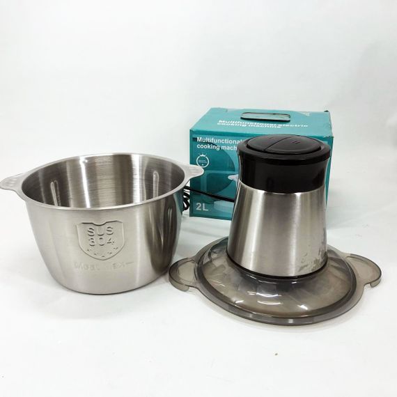 Блендер настільний електричний, Подрібнювач продуктів зі скляною чашею, Блендер для овочів TM-26 | Зображення 7