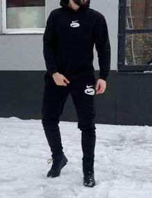 Чоловічий спортивний костюм Nike чорний