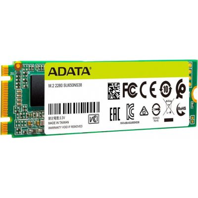 Накопичувач SSD M.2 2280 1TB ADATA (ASU650NS38-1TT-C) (ASU650NS38-1TT-C) | Зображення 2