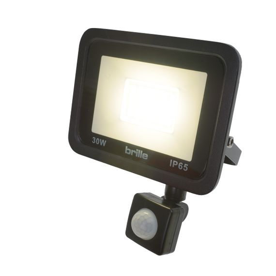 Светодиодный прожектор с датчиком движения HL-19P/30W NW IP65 | Зображення 6