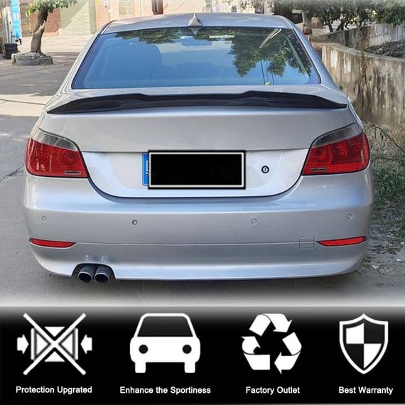Спойлер PSM-Style (для SD, Карбон) для BMW 5 серія E-60/61 2003-2010 рр | Зображення 1