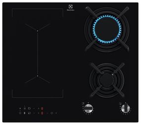 Варильна поверхня Electrolux комбінована (2 газ + 2 інд) KDI641723K