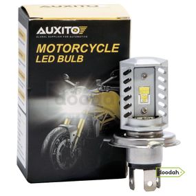 Мото лампа LED для Фары H4 / 15W / 9-32V / 1600LM / 6500K -  AUXITO 9003 H4