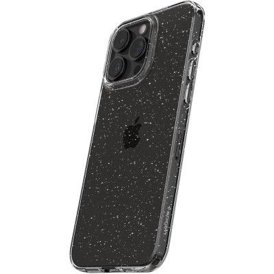Чехол для мобильного телефона Spigen Apple iPhone 15 Pro Liquid Crystal Glitter Crystal Quartz (ACS06701) | Зображення 9