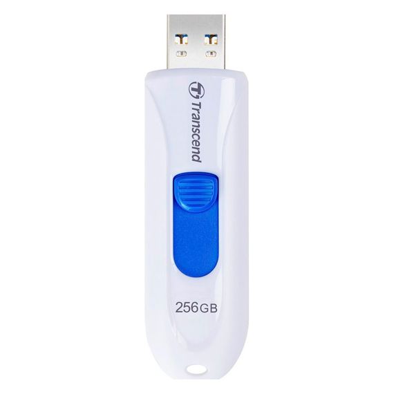 USB флеш накопичувач Transcend 256GB JetFlash 790 White USB 3.1 (TS256GJF790W) | Зображення 2
