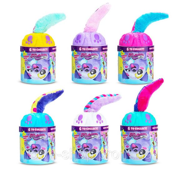 Мягкая игрушка Котик в банке MINI W4 MISFITTENS 03948(W4) в ассортименте | Зображення 1