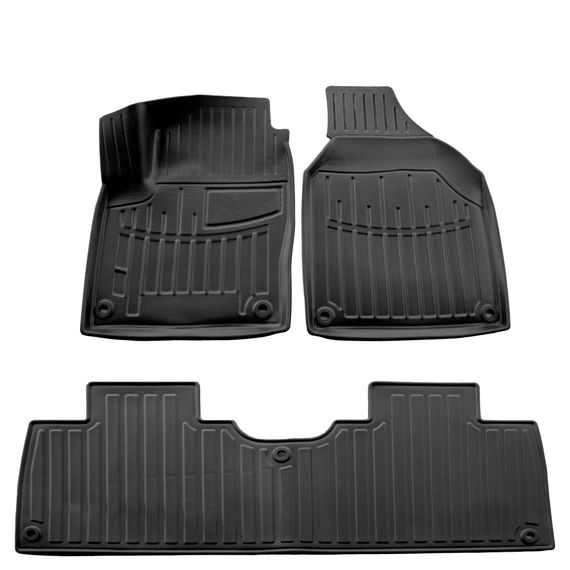 Резиновые коврики Stingray 3D (3 шт) для Ford Galaxy 1995-2006 гг
