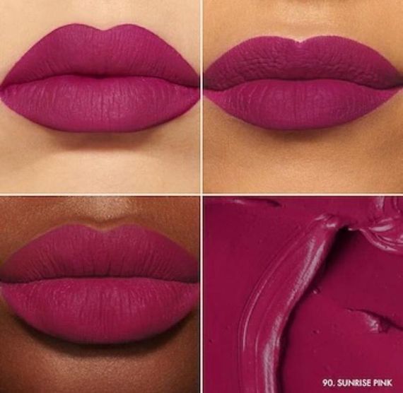 Жидкая матовая помада Sephora Cream Lip stain - 90 Sunrise Pink (5 ml) | Зображення 1