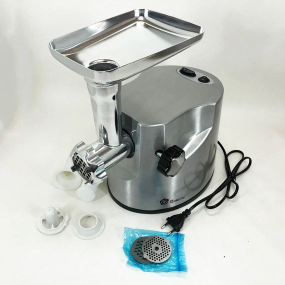 Мясорубки для колбасы DOMOTEC, Топ мясорубок, Электрическая мясорубка 2в1, Мощная домашняя мясорубка NA-92 | Зображення 7