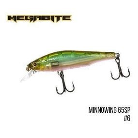 Воблер Megabite  Minnowing 65 SP (65 mm, 5.4 g, 0.8 m) (6)
