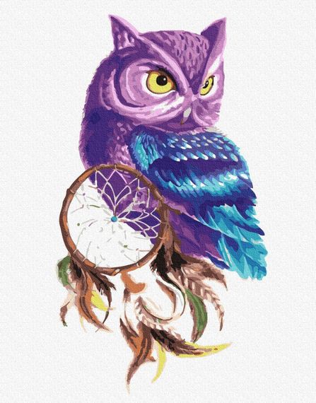 Сова з ловцем снів