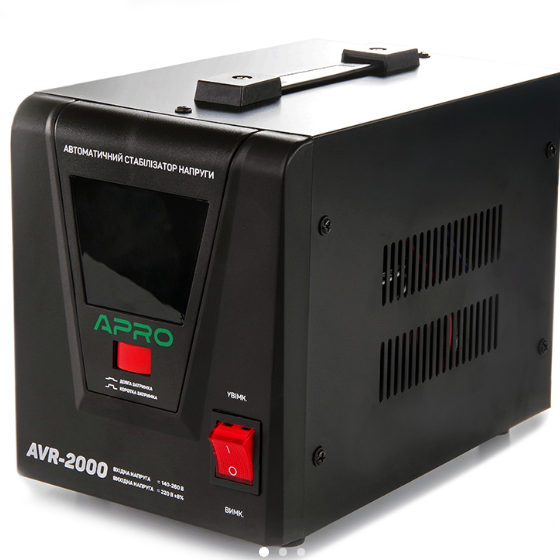 Стабілізатор напруги релейний AVR-2000 APRO | Зображення 3