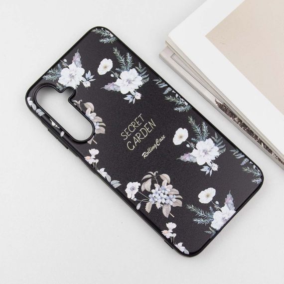 TPU+PC чохол Secret Garden для Samsung Galaxy A15 4G/5G Black | Зображення 2