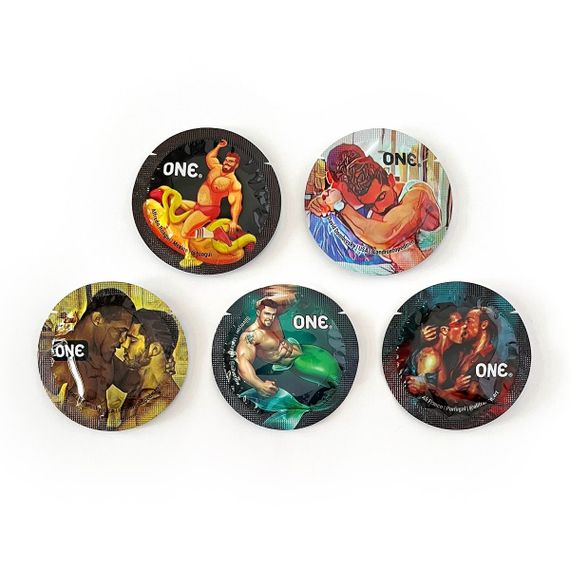 Банка презервативів ONE Classic Select MSM Collection, 100 шт sexstyle | Зображення 2