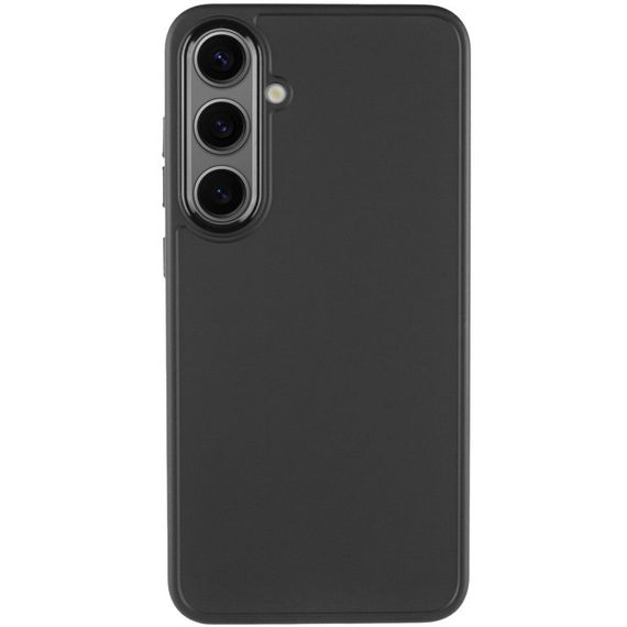 TPU чехол Bonbon Metal Style для Samsung Galaxy S24+ / S25+ Черный / Black | Зображення 1