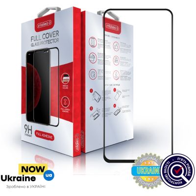 Стекло защитное Intaleo Full Glue Xiaomi Mi 11 Pro Black (1283126521164)
