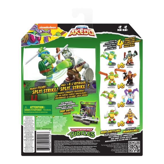 Ігровий набір Akedo для поєдинку Донателло та Бакстер NT Черепашки-ніндзя (123220) | Зображення 3