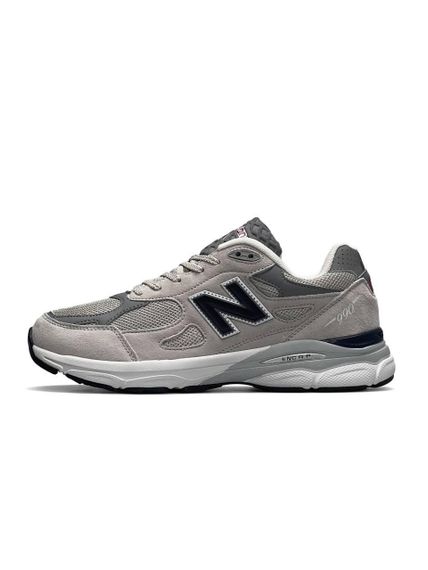 Кросівки чоловічі 990 Light Grey White Navy , В'єтнам 43 27 | Зображення 2