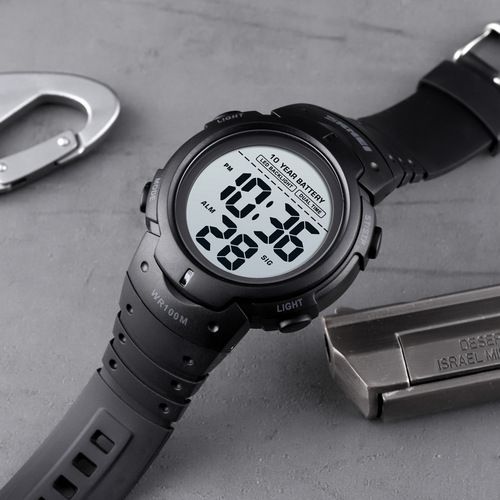 Чоловічий годинник Skmei 1560 Black-Gray | Зображення 1