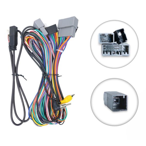 Перехідник живлення серії QIV з адаптером CAN-BUS для Honda QBR-W HD-3026 (дрот)