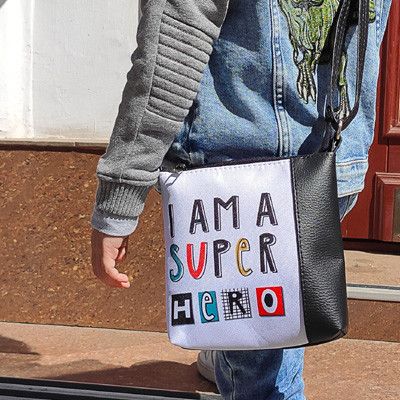 Сумка детская Little prince I am a super hero (PSM_20M004_BL)