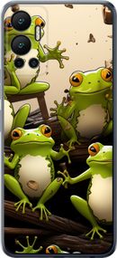 Чехол на Infinix Hot 12 Жабки "5656u-2864-17620"