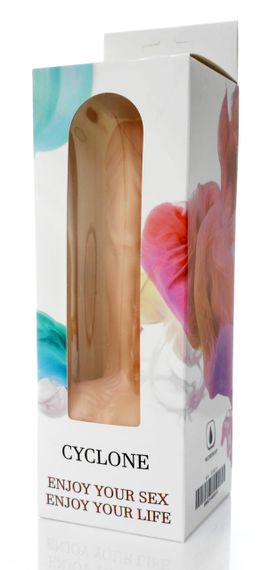 Вібратор BOSS Cyberskin - CYCLONE, ( 12 режимів вібрації, довжина 19,5 см, діаметр 3,7 см ) BS4400010 sexstyle | Зображення 2