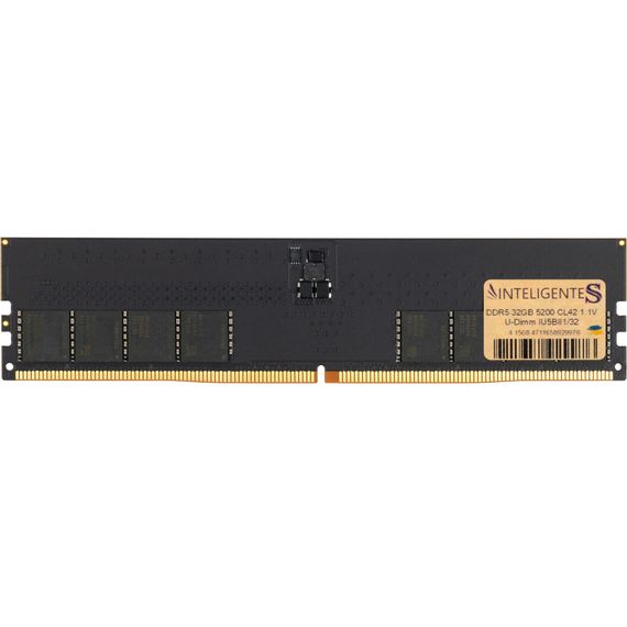 Модуль пам'яті для комп'ютера DDR5 32GB 5200 MHz INTELIGENTES (IU5BII1/32)