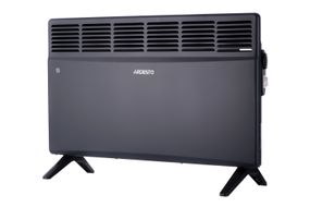 Конвектор електричний ARDESTO  CH-2000MCA, 2000 Вт, 20 м2, закритий нагрів. елемент, IP24, мех. керування, антрацит матовий (CH-2000MCA)