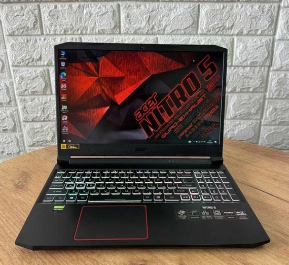 Ноутбук Acer Nitro 5  15,6" 144Hz i7 9850H 32Gb SSD 512Gb RTX 2060 Б/В