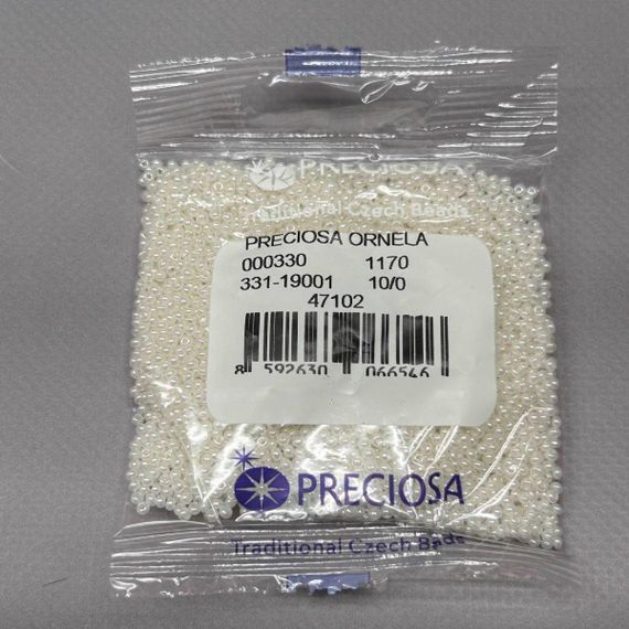 Бисер чешский Preciosa 10/0, цвет 47102 - 50 г | Зображення 1