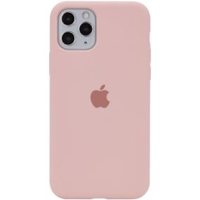 Чохол Silicone Case Full Protective (AA) для Apple iPhone 11 Pro (5.8") Рожевий/Pink Sand
