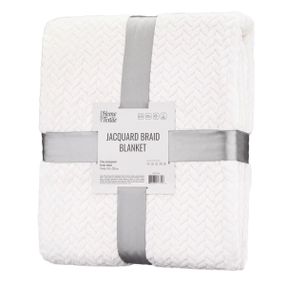Плед Ardesto JaСquard Braid ART0201JB 160х200 см айворі