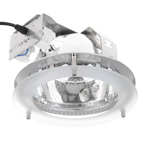 Светильник Downlight потолочный врезной  DL-02 CH/2x26W