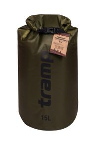 Гермомішок Tramp PVC Diamond Rip-Stop оливковий 15л