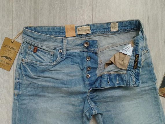 Джинси чоловічі прямі р. 32/30 jack & jones | Зображення 1