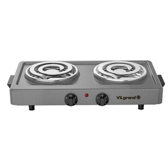 Электроплита Vilgrand VHP162D GRAY 2000Вт