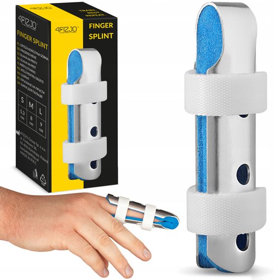 Фіксатор (бандаж) для пальця руки 4FIZJO MED 1 шт Size M (P-5905973407403) | Зображення 9