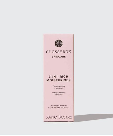 Поживний крем для обличчя GLOSSYBOX 3-in-1 Rich Moisturiser 50ml | Зображення 1