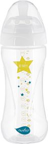 Детская Антиколиковая бутылочка Nuvita NV6051 Mimic Collection 330мл белая (NV6051BIANCO)