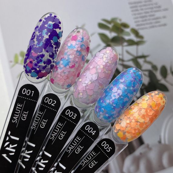 Гель для дизайну ART in detail SALUTE №02 5грам | Зображення 6