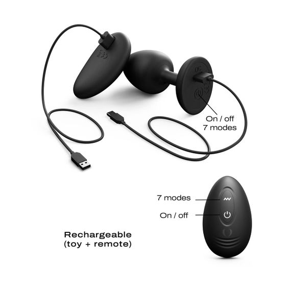 Анальна вібропробка Dorcel GEISHA PLUG INFINITE M Sex Aura | Зображення 3
