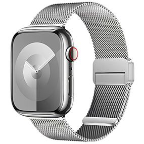 Ремешок Hoco WA26 Milanese Loop Strap для Apple watch 44/45/46/49mm Silver