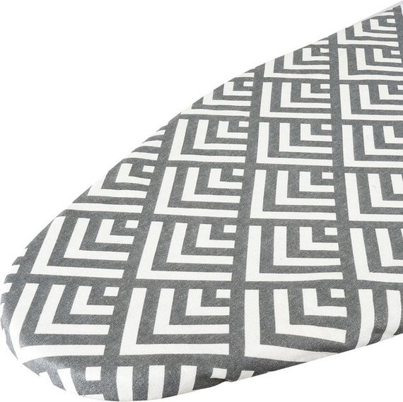 Чехол для гладильной доски Laundry L 128×48 см, термостойкий, металлизированный (L48M-006U)