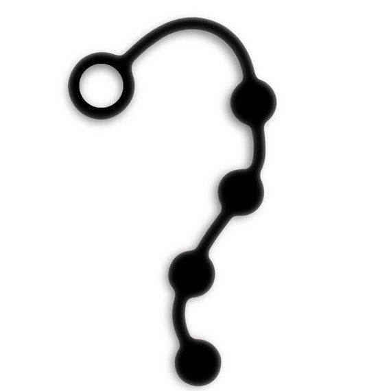 Анальні кульки Nexus Excite Small Anal Beads, силікон, макс. діаметр 2 см sexstyle
