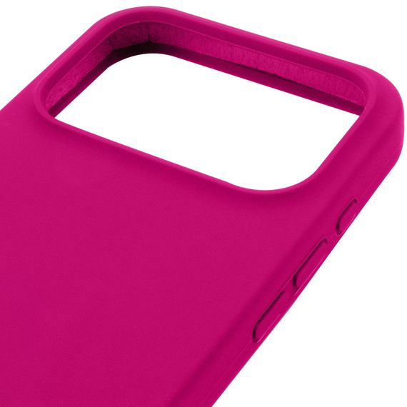 Чохол Silk Full Protective (AA) NO LOGO для Apple iPhone 17 Pro / 18 Pro (6.3") Червоний / Rose Red | Зображення 3