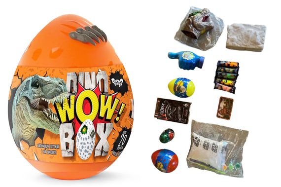 Набір для творчості DWB-01-01U "Dino WOW Box" великий DANKO | Зображення 1