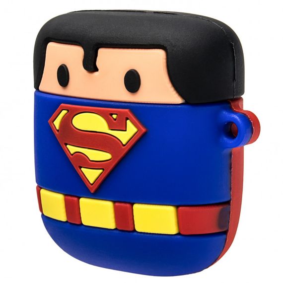 Силіконовий футляр Marvel & DC series для навушників AirPods 1/2 + кільце | Зображення 2