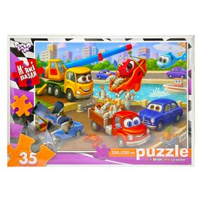 Дитячі м'які пазли "Рибальство" S35-11-01, 35 елементів